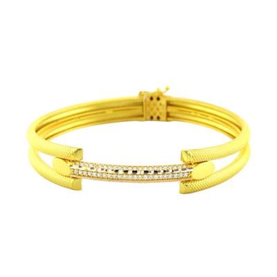 14 Ayar Altın Tasarım Bilezik  -  0176009