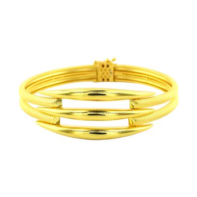 14 Ayar Altın Tasarım Bilezik  -  0176010