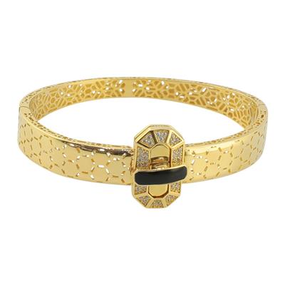 14 Ayar Altın Tasarım Bilezik  -  0179256