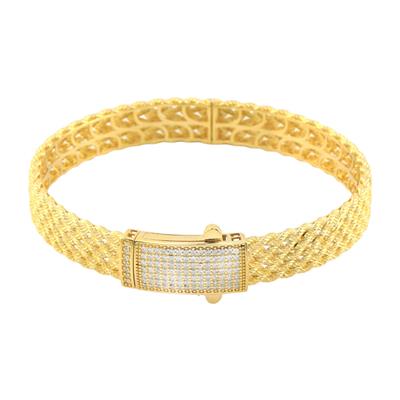 14 Ayar Altın Tasarım Bilezik  -  0180372