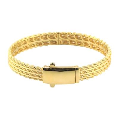 14 Ayar Altın Tasarım Bilezik  -  0180373