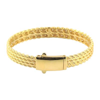 14 Ayar Altın Tasarım Bilezik  -  0180373