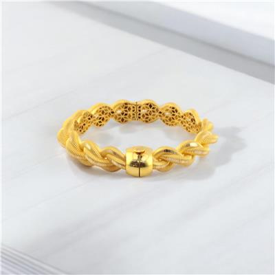 14 Ayar Altın Tasarım Bilezik  -  0180768