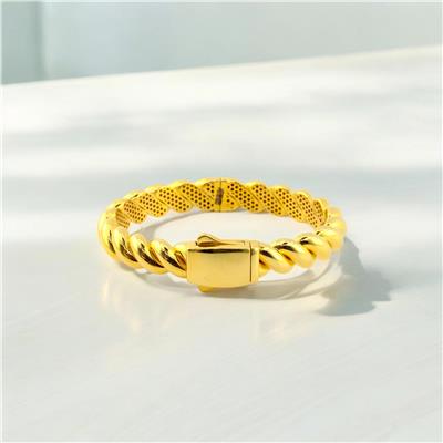 14 Ayar Altın Tasarım Bilezik  -  0180778