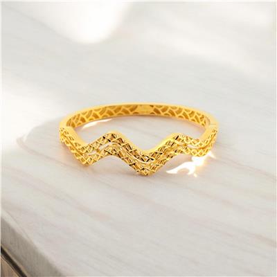 14 Ayar Altın Tasarım Bilezik  -  0180785