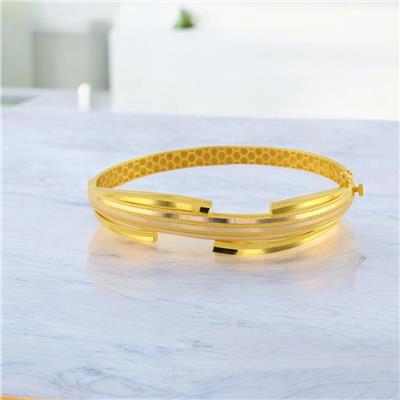 14 Ayar Altın Tasarım Bilezik  -  0187695