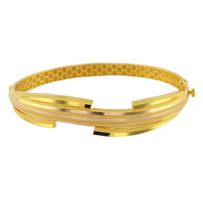 14 Ayar Altın Tasarım Bilezik  -  0187695