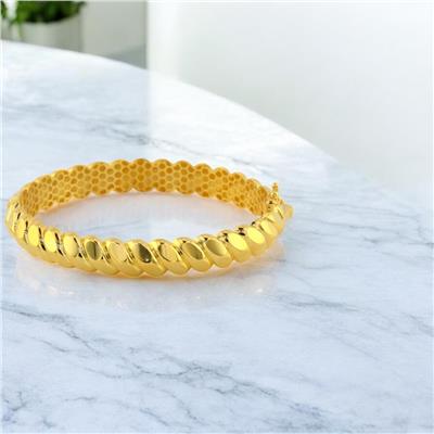 14 Ayar Altın Tasarım Bilezik  -  0187697