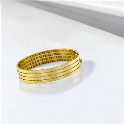 14 Ayar Altın Tasarım Bilezik  -  0187957