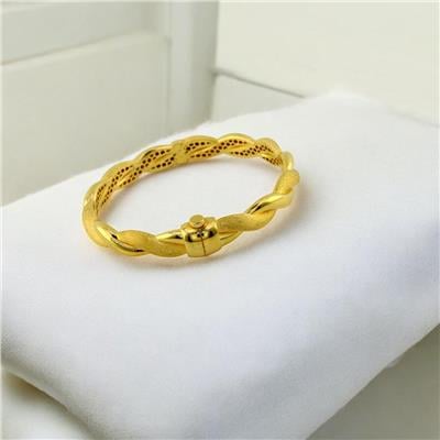 14 Ayar Altın Tasarım Bilezik  -  0187994