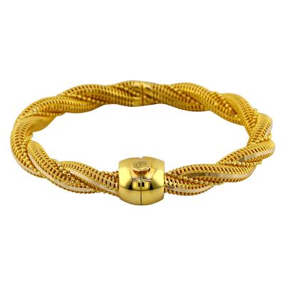 14 Ayar Altın Tasarım Bilezik  -  0187996