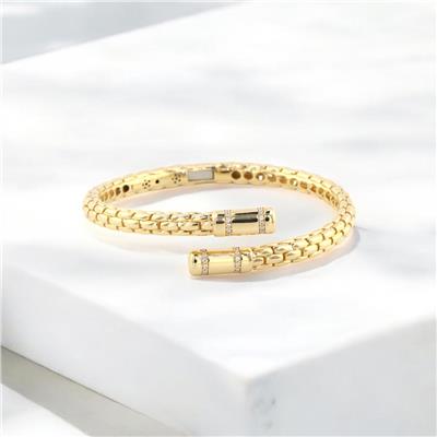 14 Ayar Altın Tasarım Bilezik  -  0188532