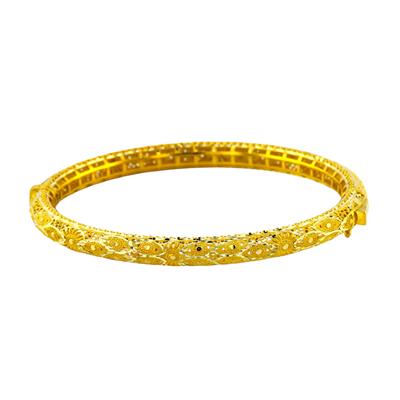 14 Ayar Altın Tasarım Bilezik  -  0194395