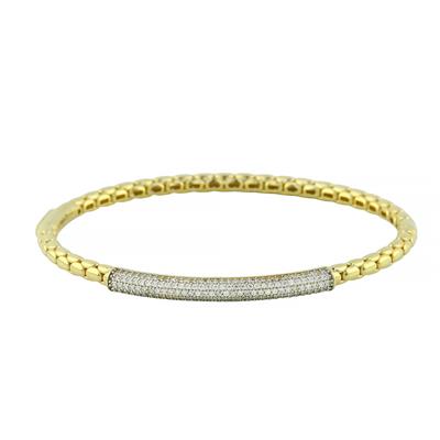 14 Ayar Altın Tasarım Bilezik  -  0194608