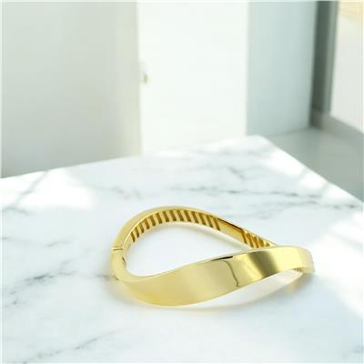 14 Ayar Altın Tasarım Bilezik  -  0194611