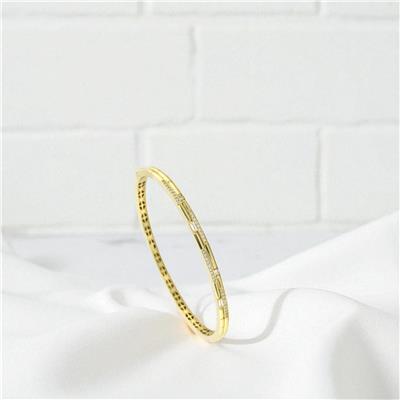 14 Ayar Altın Tasarım Bilezik  -  0195043