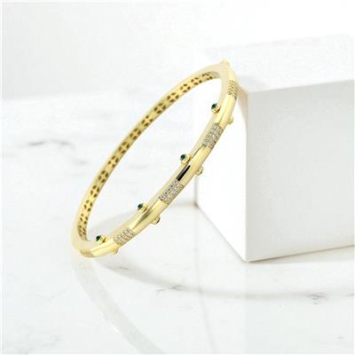 14 Ayar Altın Tasarım Bilezik  -  0195047