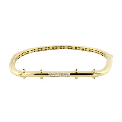 14 Ayar Altın Tasarım Bilezik  -  0195055