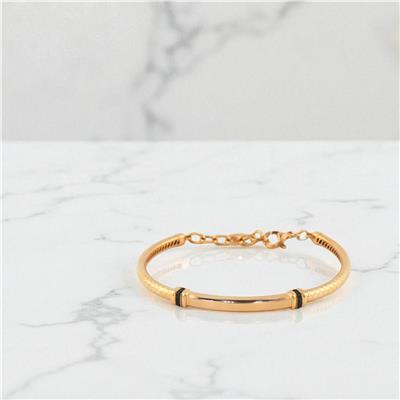 14 Ayar Altın Tasarım Bilezik  -  0198721