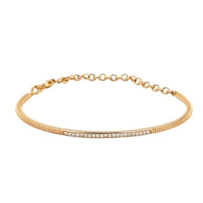 14 Ayar Altın Tasarım Bilezik  -  0198722