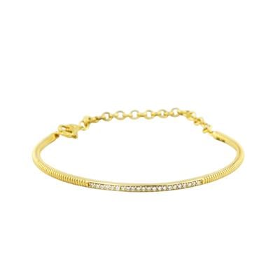 14 Ayar Altın Tasarım Bilezik  -  0198723