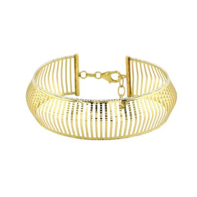 14 Ayar Altın Tasarım Bilezik  -  0198763