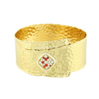 14 Ayar Altın Tasarım Bilezik  -  0198877