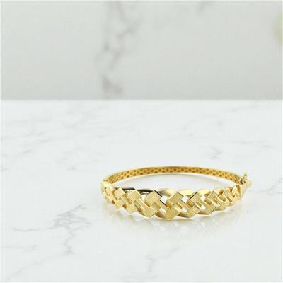 14 Ayar Altın Tasarım Bilezik  -  0198899