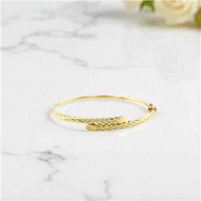 14 Ayar Altın Tasarım Bilezik  -  0198904