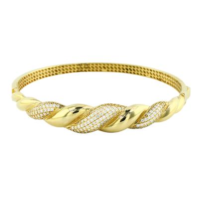 14 Ayar Altın Tasarım Bilezik  -  0198915