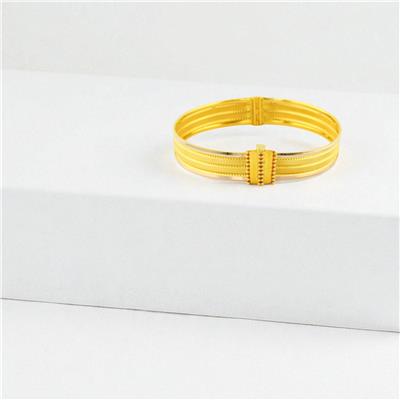 14 Ayar Altın Tasarım Bilezik  -  0198926