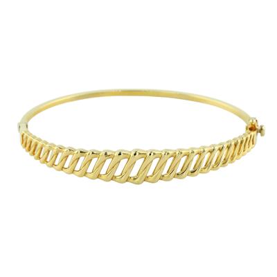 14 Ayar Altın Tasarım Bilezik  -  0198932