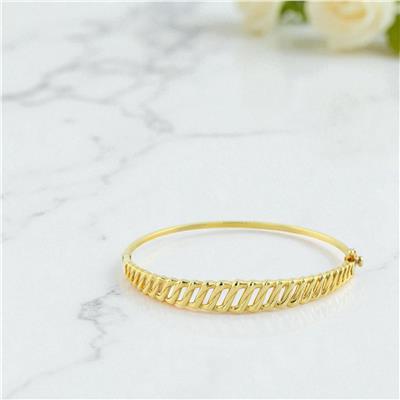 14 Ayar Altın Tasarım Bilezik  -  0198932