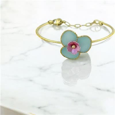 14 Ayar Altın Tasarım Bilezik  -  0200411