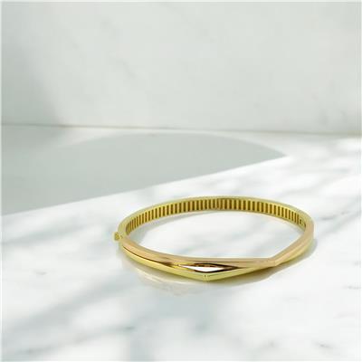 14 Ayar Altın Tasarım Bilezik  -  0203384