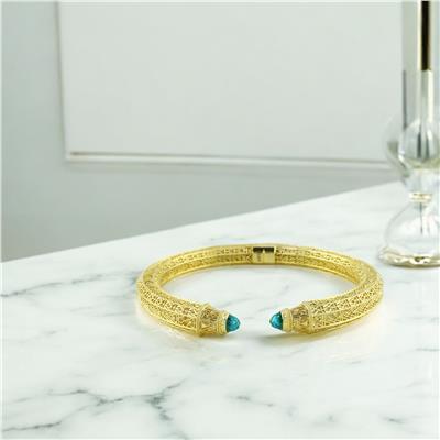 14 Ayar Altın Tasarım Bilezik  -  0203385