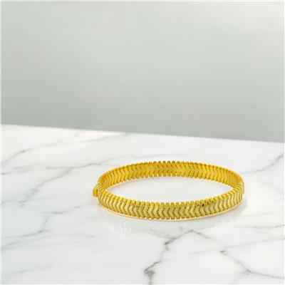 14 Ayar Altın Tasarım Bilezik  -  0203764