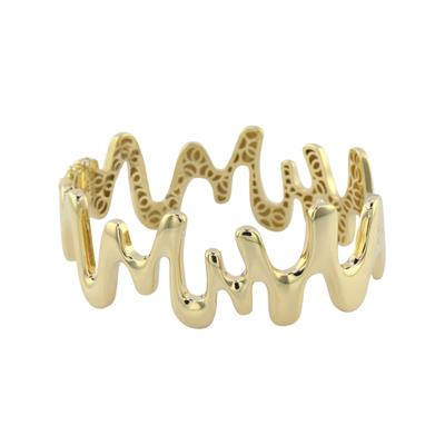 14 Ayar Altın Tasarım Bilezik - F005464