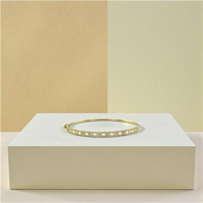 14 Ayar Altın Tasarım Bilezik  -  K231851