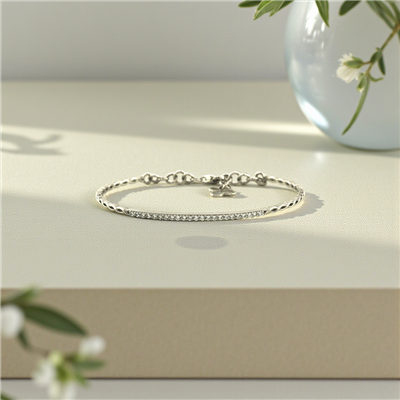 14 Ayar Altın Tasarım Bilezik  -  K234725