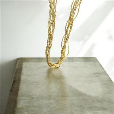 14 Ayar Altın Tasarım Gerdanlık  -  0188854