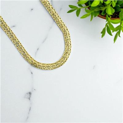 14 Ayar Altın Tasarım Gerdanlık  -  0195072