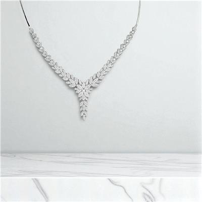 14 Ayar Altın Tasarım Gerdanlık  -  0196060