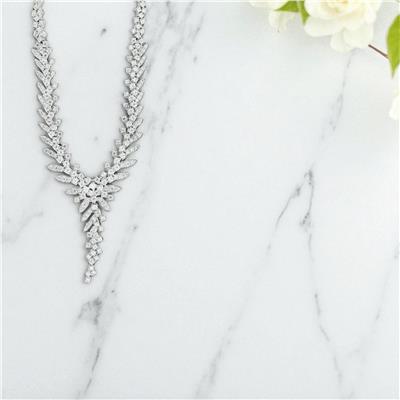 14 Ayar Altın Tasarım Gerdanlık  -  0196321