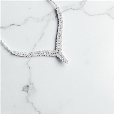 14 Ayar Altın Tasarım Gerdanlık  -  0196330