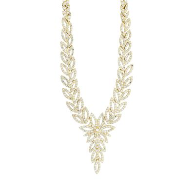 14 Ayar Altın Tasarım Gerdanlık  -  0196355