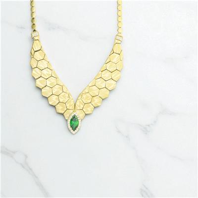 14 Ayar Altın Tasarım Gerdanlık  -  0196788