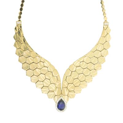 14 Ayar Altın Tasarım Gerdanlık  -  0196784