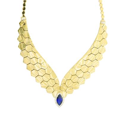 14 Ayar Altın Tasarım Gerdanlık  -  0196792