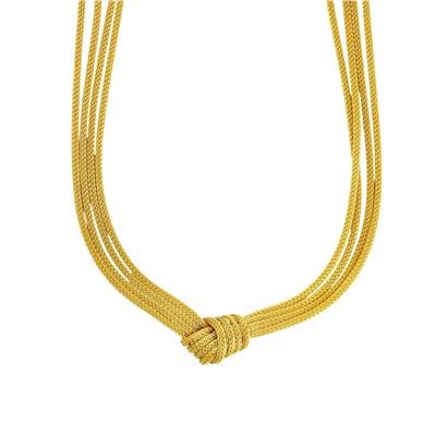 14 Ayar Altın Tasarım Gerdanlık  -  0199507